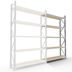 ManOrga Weitspannregal, mit Spanplatten, AF, HxBxT 3.000 x 1.800 x 800 mm