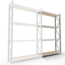 ManOrga Weitspannregal, mit Spanplatten, AF, graphitgrau/lichtgrau, HxBxT 2.500 x 1.500 x 600 mm