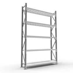 ManOrga Weitspannregal, mit Stahlpaneelen, GF, HxBxT 3.000 x 3.000 x 1.000 mm