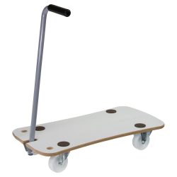 Transportroller STAR CARRIER ECO, MDF-Platte, LxB 790 x 390 mm, Tragfähigkeit 200 kg, ab 5 Stk Wagner