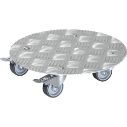 Pflanzenroller, Aluminium, Tragfähigkeit 100 kg, Ø 300 mm Wagner