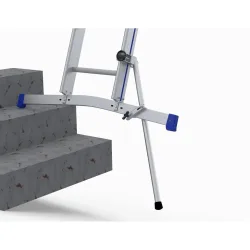 BAVARIA® Fussverlängerung, für BAVARIA® Leitern mit Traverse (73 mm, 85 mm und 100 mm Ovalholm)