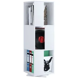 VCM Drehregal Stifta XL, weiss