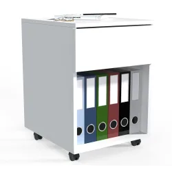 VCM Rollcontainer Dalosa 45 1-SB, weiss