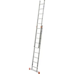 Krause Fabilo 129277 Aluminium Schiebeleiter inkl. Traverse Arbeitshöhe (max.): 5.25 m Aluminium DIN EN 131 9.4 kg
