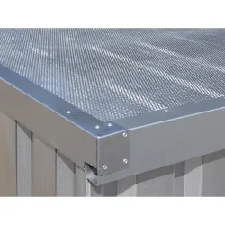 Laubschutzgitter für FLADAFI® Materialcontainer 18m² /SAFE Tank Gefahrstoffcontainer 3000