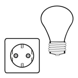 Elektroinstallationspaket, LED 2x24W, Ausführung nach VDE für FLADAFI® Materialcontainer