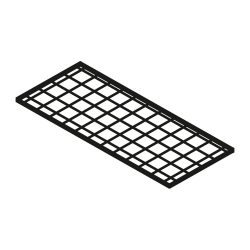 Gitterrost-Fachebene für SAFE Tank Gasflaschenbox 1 + 2, verzinkt, B 1.315 x T 800 mm
