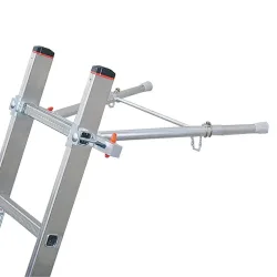 Wandabstandhalter COMBI, Aluminium, grau KRAUSE
