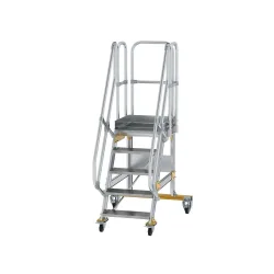 Munk Plattformtreppe fahrbar 60° Stufenbreite 600 mm 5 Stufen