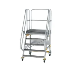 Munk Plattformtreppe fahrbar 60° Stufenbreite 1000 mm 5 Stufen