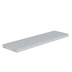 Munk Plattform Aluminium geriffelt Plattformlänge 3060 mm