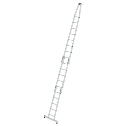 Munk Sprossen-Glasreinigerleiter Satz mit nivello®-Traverse 3-teilig
