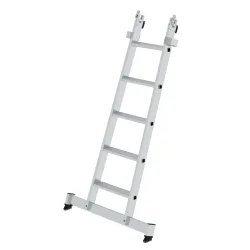 MUNK Günzburger Steigtechnik 012027 Aluminium Glasreinigerleiter Arbeitshöhe (max.): 905 cm