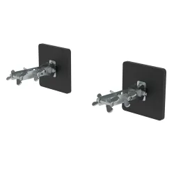 Munk Wandabstandshalter für Dämmfassaden, automatische Winkelanpassung, werkzeuglose Montage, 150 x 150 mm, 2 Stück
