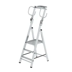 MUNK Günzburger Steigtechnik 052086 Aluminium Plattformleiter Arbeitshöhe (max.): 580 cm