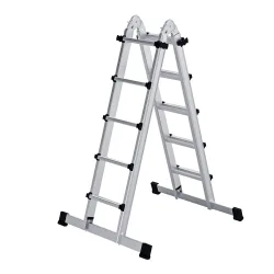 MUNK Günzburger Steigtechnik 32123 Aluminium Teleskopleiter Arbeitshöhe (max.): 6.4 m 18 kg