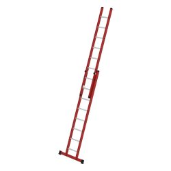 Munk Sprossen-Schiebeleiter 2-teilig GFK/Alu mit Standard-Traverse 2x8 Sprossen