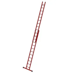 Munk Sprossen-Schiebeleiter 2-teilig GFK mit Standard-Traverse 2x12 Sprossen