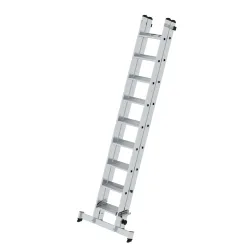 MUNK Günzburger Steigtechnik, MUNK Günzburger Steigtechnik 040663 Aluminium Stufen-Schiebeleiter Arbeitshöhe (max.): 504 cm 18 kg