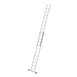 Munk Sprossen-Schiebeleiter mit Standard-Traverse 2x11 Sprossen