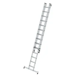 MUNK Günzburger Steigtechnik 040669 Aluminium Stufen-Schiebeleiter Arbeitshöhe (max.): 504 cm 21.5 kg