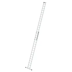 Munk Sprossen-Schiebeleiter mit Standard-Traverse 2x17 Sprossen