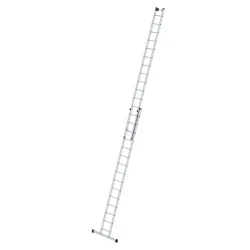 Munk Sprossen-Schiebeleiter mit Standard-Traverse 2x15 Sprossen