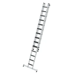 MUNK Günzburger Steigtechnik 040679 Aluminium Stufen-Schiebeleiter Arbeitshöhe (max.): 504 cm 24.3 kg
