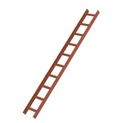 Munk Dachleiter Rotbraun 10 Sprossen