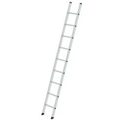 Sprossen-Anlegeleiter 350mm breit ohne Traverse 9 Sprossen