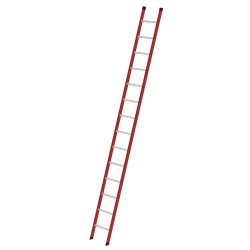 Munk Sprossen-Anlegeleiter GFK/Alu ohne Traverse 14 Sprossen