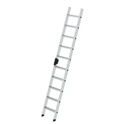 MUNK Günzburger Steigtechnik 40310 Aluminium Anlegeleiter Arbeitshöhe (max.): 3.8 m 6.8 kg