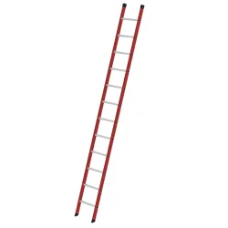 Munk Sprossen-Anlegeleiter GFK/Alu ohne Traverse 12 Sprossen