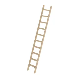 MUNK Günzburger Steigtechnik 033710 Holz Stufen-Anlegeleiter Arbeitshöhe (max.): 3.64 cm 11.9 kg