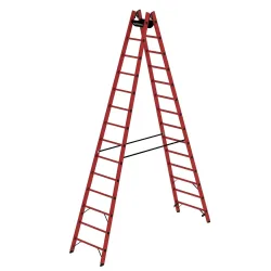 Munk Sprossen-Stehleiter GFK 2x14 Sprossen