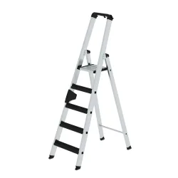 MUNK Günzburger Steigtechnik 42105 Aluminium Stufen-Stehleiter Arbeitshöhe (max.): 3.25 m