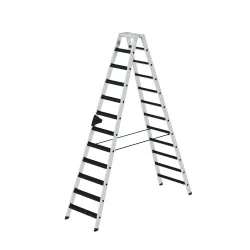 MUNK Günzburger Steigtechnik 42224 Stufen-Stehleiter Arbeitshöhe (max.): 4.5 m