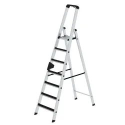 MUNK Günzburger Steigtechnik 41507 Aluminium Stufen-Stehleiter Arbeitshöhe (max.): 3.75 m