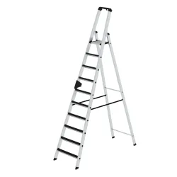MUNK Günzburger Steigtechnik 41510 Aluminium Stufen-Stehleiter Arbeitshöhe (max.): 4.5 m 14.9 kg