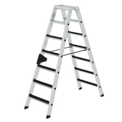 MUNK Günzburger Steigtechnik 41607 Aluminium Stufen-Stehleiter Arbeitshöhe (max.): 3.25 m
