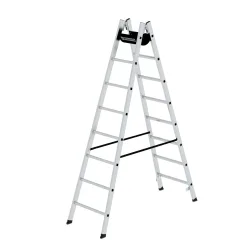 MUNK Günzburger Steigtechnik 33016 Aluminium Stufen-Stehleiter Arbeitshöhe (max.): 3.7 m