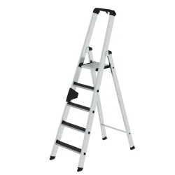 MUNK Günzburger Steigtechnik 41625 Aluminium Stufen-Stehleiter Arbeitshöhe (max.): 3.25 m 8 kg