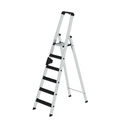 MUNK Günzburger Steigtechnik 42106 Aluminium Stufen-Stehleiter Arbeitshöhe (max.): 3.5 m