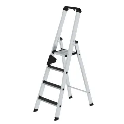 MUNK Günzburger Steigtechnik 41624 Aluminium Stufen-Stehleiter Arbeitshöhe (max.): 3 m 6.1 kg
