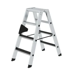 MUNK Günzburger Steigtechnik 41637 Aluminium Stufen-Stehleiter Arbeitshöhe (max.): 2.5 m 6.7 kg