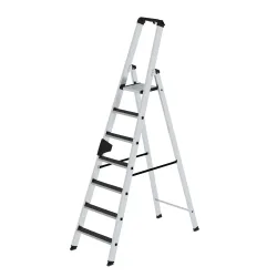 MUNK Günzburger Steigtechnik 41627 Aluminium Stufen-Stehleiter Arbeitshöhe (max.): 3.75 m