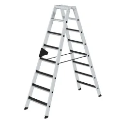 MUNK Günzburger Steigtechnik 41641 Aluminium Stufen-Stehleiter Arbeitshöhe (max.): 3.5 m 13.6 kg