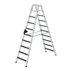 MUNK Günzburger Steigtechnik 41643 Aluminium Stufen-Stehleiter Arbeitshöhe (max.): 4 m 17.3 kg