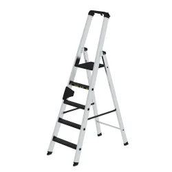 MUNK Günzburger Steigtechnik 42705 Aluminium Stufen-Stehleiter Arbeitshöhe (max.): 3.25 m 8.5 kg